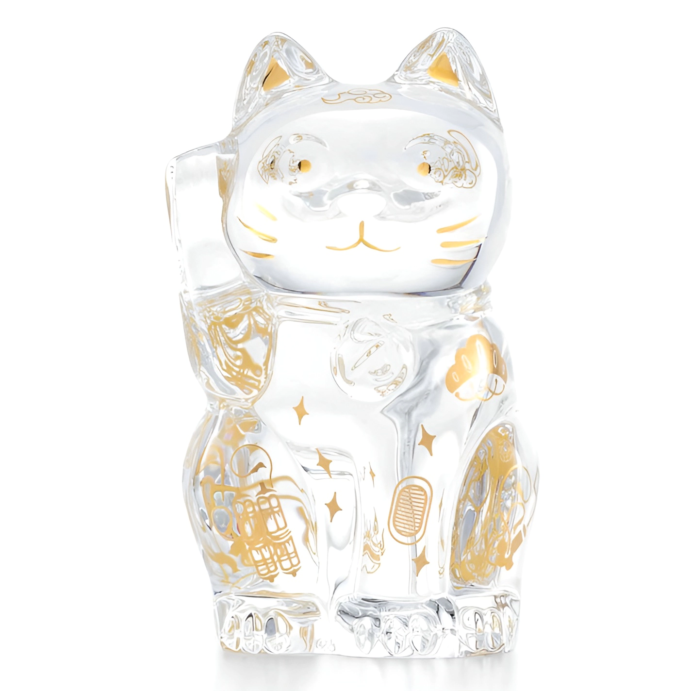 Хрустальная скульптура "Maneki Fortune Signs"